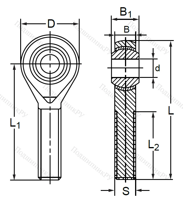 Шарнирная головка POS 25/A в Барнауле