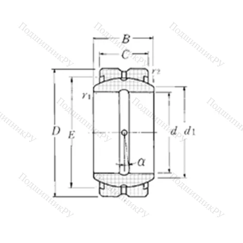 Подшипник скольжения сферический