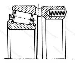 Модификация подшипника 2-17716Л размер 80x140x77,07
