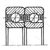 Модификация подшипника 2В0-466315Л размер 75x160x74