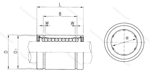Подшипник LM 13 UU в Барнауле