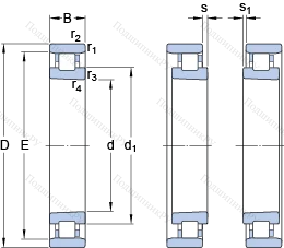 Подшипник N 1016 KTNHA/SP