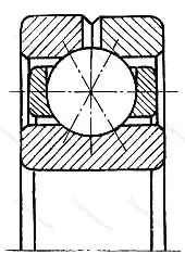 Подшипник  Q 318 (116318) размер 90x190x43 от производителя  SKF