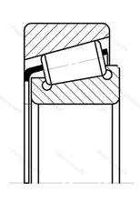 Подшипник 32311 В размер 55x120x45,5 от производителя  SKF