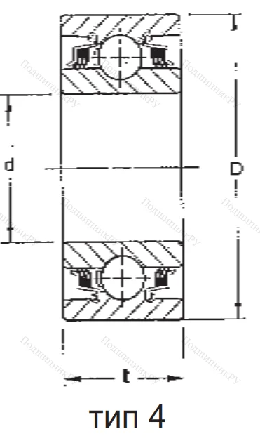 Радиальный шариковый подшипник W 211 PP 3 FBJ в Барнауле