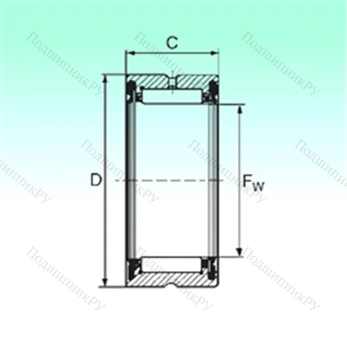 Подшипник игольчатый радиальный RNA 4901 2RS