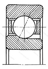 Модификация подшипника 5М4-2076083ЮУТ размер 3x7x2,7 ГПЗ-4
