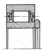 Модификация подшипника 30-152536ЛМУ2 размер 180x320x86/100