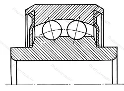 Модификация подшипника 971067ЮУ размер 7x24x12/18