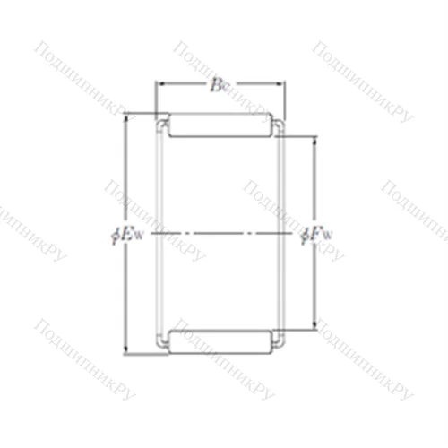 Подшипник игольчатый радиальный PCJ 485416
