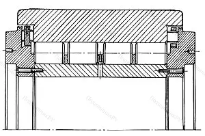 Модификация подшипника 612888К размер 440x800x512
