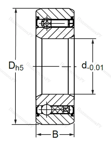 Подшипник обгонной муфты  CSK 30 2RS в Барнауле