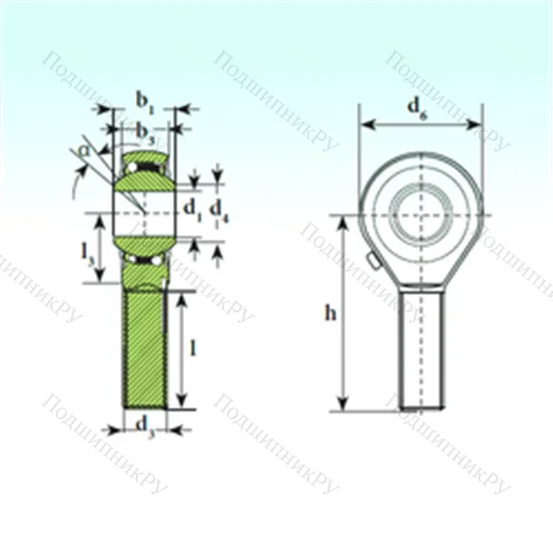 Подшипник шариковый радиальный самоцентрирующийся TSM 10 BB-O