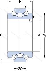 Подшипник BTW 85 CTN 9/SP