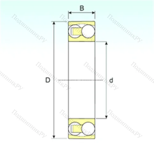 Подшипник шариковый радиальный самоцентрирующийся 1312 TN 9