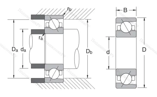 Сверхточный подшипник 7907 CTRDULP 3 от производителя  NSK