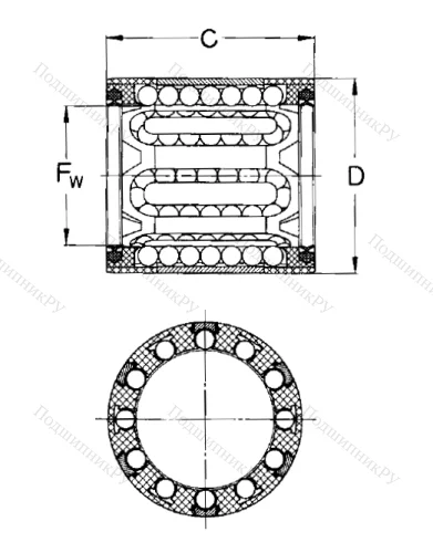 Подшипник LBBR 12-2LS в Барнауле
