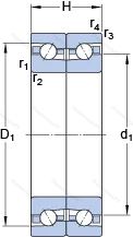 Подшипник BTM 150 AM/HCP 4CDB в Барнауле