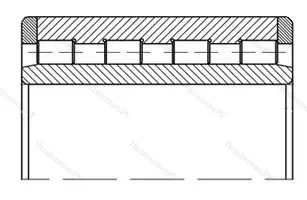 Подшипник  6452114 размер 70x110x71
