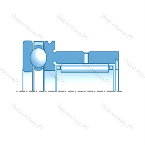 Подшипник комбинированный NKX 17
