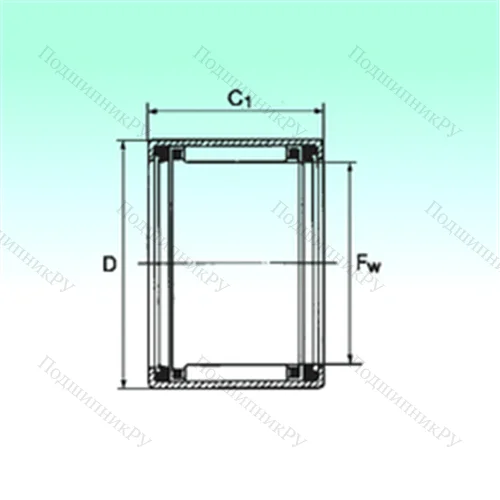 Подшипник игольчатый радиальный