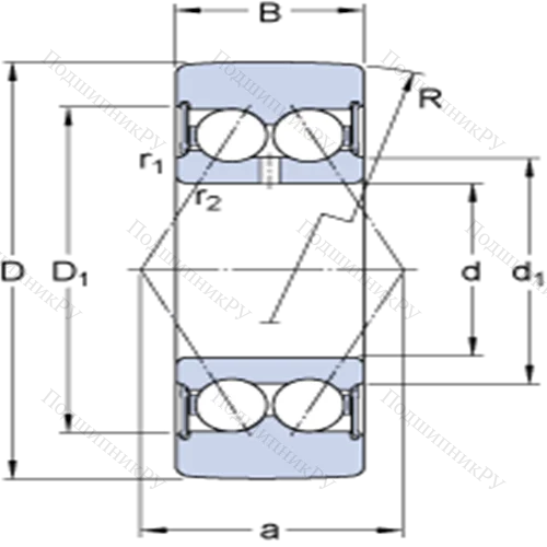 Опорные ролики на основе шарикоподшипников 305801 C-2RS 1 от производителя  SKF Опорные ролики на основе шарикоподшипников 305801 C-2RS 1 от производителя  SKF