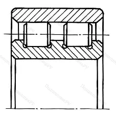Подшипник  3202776 размер 380x620x194
