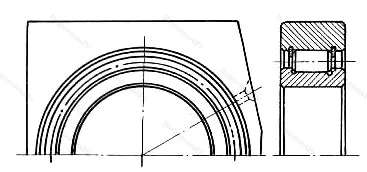 Подшипник  812810 размер 51,5x83x90
