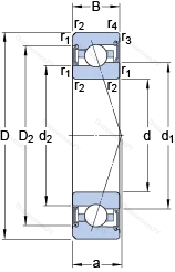 Подшипник S 7024 CE/P 4A в Барнауле