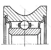 Модификация подшипника 470729 размер 145x206x26