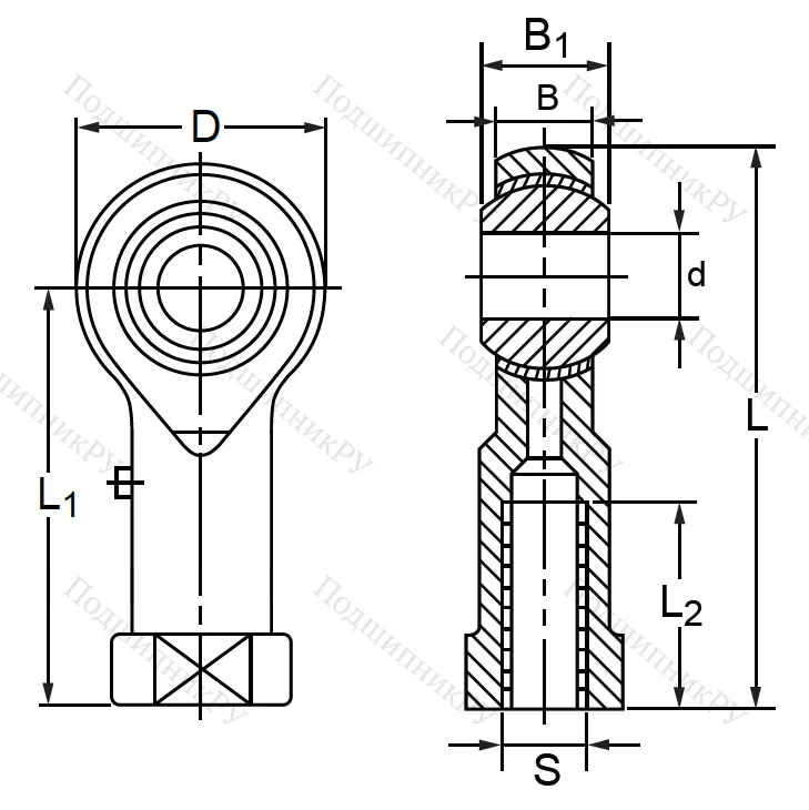 Шарнирная головка PHS 5 L в Барнауле