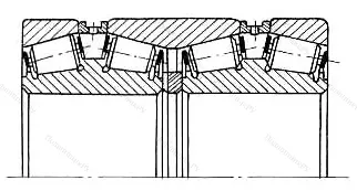Модификация подшипника 6-77953ХМ размер 266,7x355,6x228,7 от производителя  ГПЗ-9