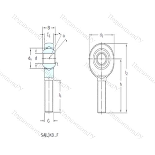 Подшипник скольжения сферический