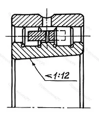Модификация подшипника 5-31821/500 