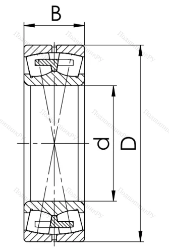 Сферический роликовый подшипник 3513 АМН (22213 ACMBW 33) в Барнауле