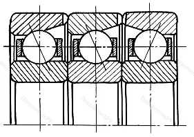 Модификация подшипника 24-846111Е1 размер 55x90x54 от производителя  ГПЗ-3