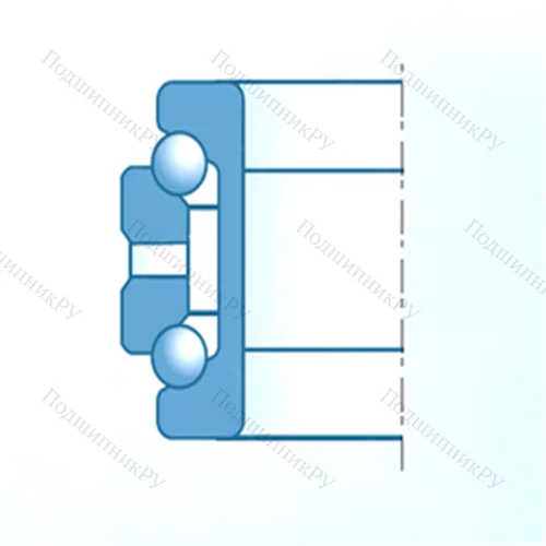 Подшипник шариковый упорно-радиальный 562006/GNP 4 от производителя  NTN