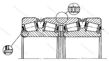 Подшипник  778/520 размер 520x950x578 от производителя  ГПЗ-9