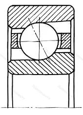 Подшипник  26300 размер 10x35x11