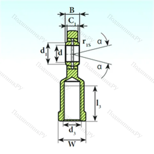 Подшипник скольжения сферический SI 70 ES