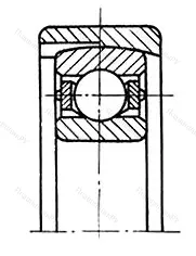 Модификация подшипника 7660817 размер 85x110x9