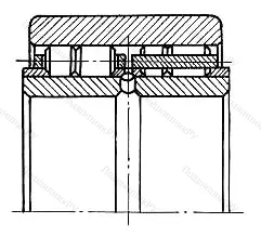 Подшипник N 307MA размер 35x80x21
