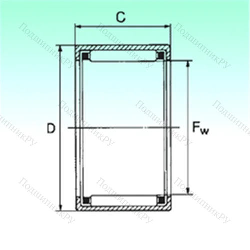 Подшипник игольчатый радиальный
