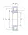 Роликовый цилиндрический подшипник NJ 2312 ECML/C 3 от производителя  SKF