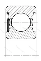 Подшипник  60033 (633-Z) размер 3x13x5