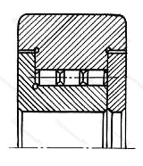 Модификация подшипника 352701 размер 12x40x8,8