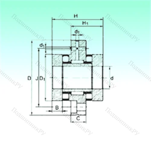 Подшипник комбинированный ZARF 50140 TN
