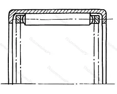 Модификация подшипника ск101510НС10 размер 10x15x10