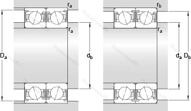 Подшипник S 7018 CDTP/HCP 4B