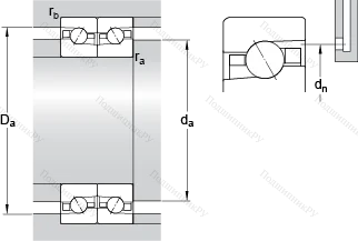 Подшипник BTM 70 ATN 9/P 4CDB